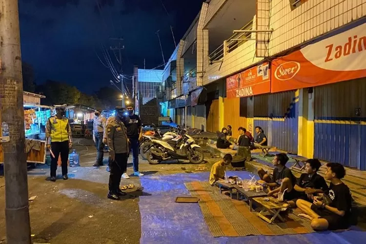 Polres Tulungagung Optimalkan Pamor Keris Strong Point Malam Hari