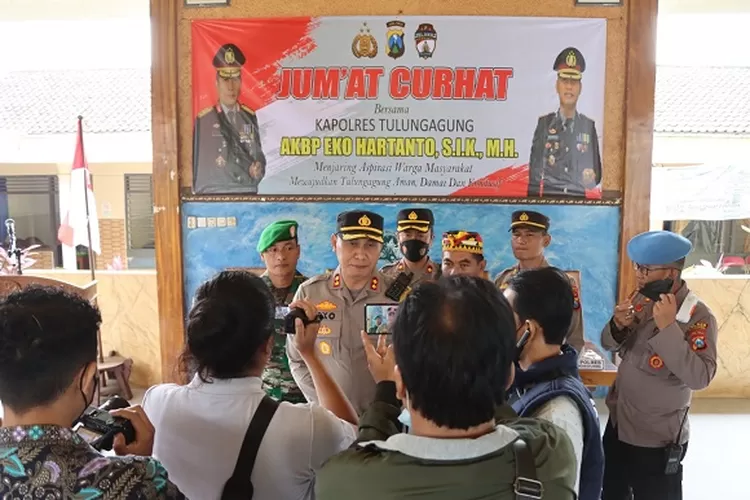 Polres Tulungagung Menggelar Jumat Curhat