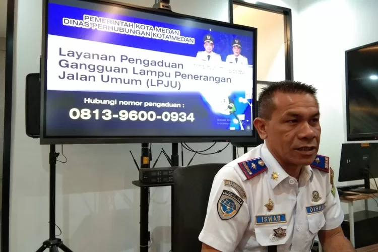 4 Hari Layanan Pengaduan Gangguan LPJU, Dishub Medan Terima 300 Aduan