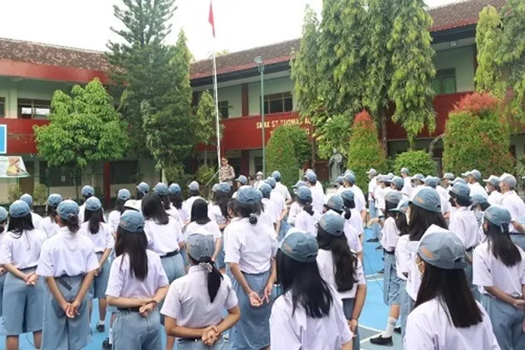 Sampaikan Wawasan Kebangsaan ke Siswa, Polres Tulungagung Gelar Police Goes to School