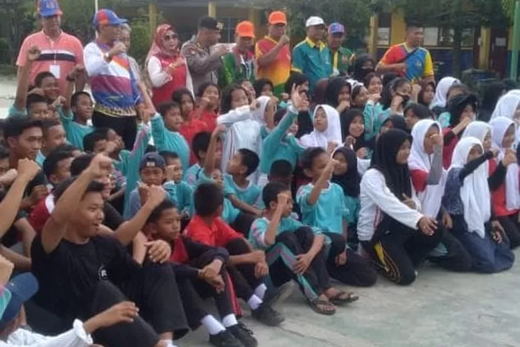 Para atlet cabang olahraga Cricket pada Porwil Medan VIII/2023