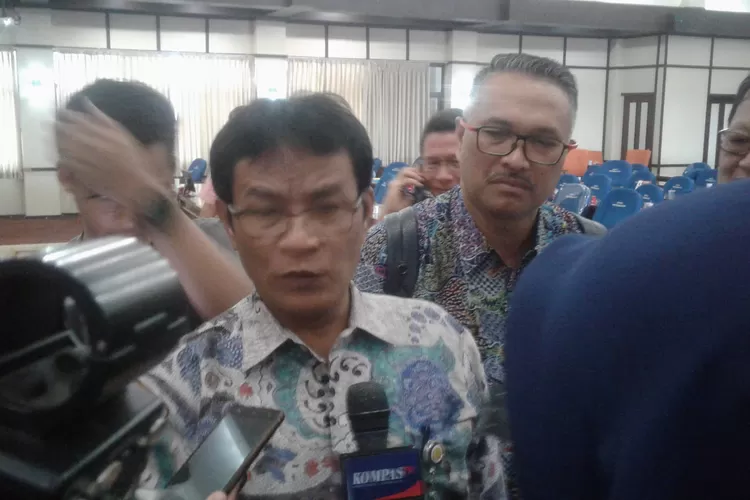Dirjen PKH Kementan, I Ketut Diarmita dalam sosialisasi revisi Permentan 26/2017, Jumat (24/8/2018), di Bandung. (suarakarya.id/laksito)
