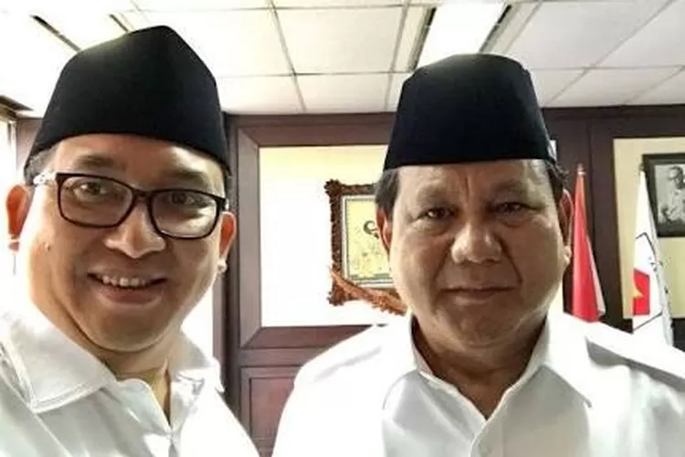 Ketua Umum Partai Gerindra Prabowo Subianto (kanan) dan Wakil Ketua Umum Partai Gerindra Fadli Zon. (Ist)