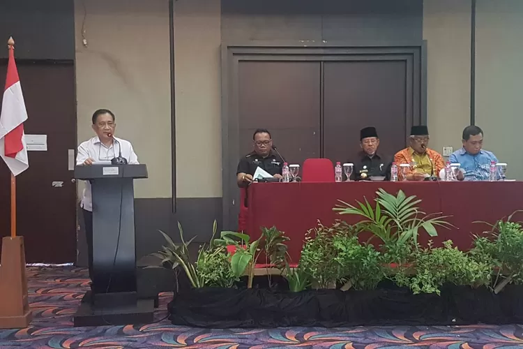 Ketua Umum KSBN Mayjen TNI (Purn) Drs H Hendardji Soepandji, SH menyampaikan pandangan da  gagasan terkait kebudayaan dan  peringatan 500 Tahun Napak Tilas Magelhaens pada 2021 