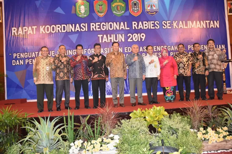 Rapat Koordinasi Pemberantasan Rabies se-Kalimantan di Balikpapan, Senin (22/4/2019). (Humas Kementan)