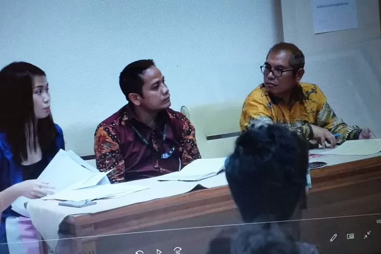 Para saksi ahli yang memberikan kesaksian  sidang praperadilan  Laporan Polisi yang di SP 3 di PN Jaksel, Rabu (4/9/2019).
