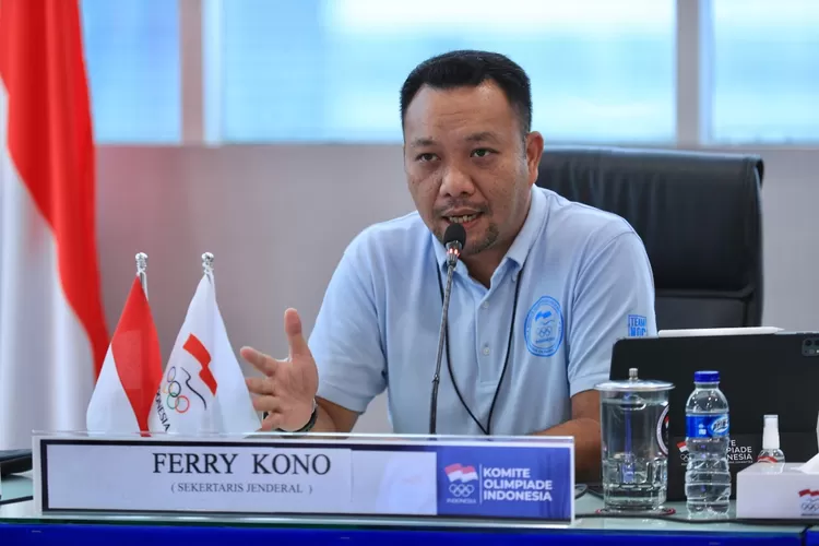 Sekretaris Jenderal NOC Indonesia Ferry J Kono 