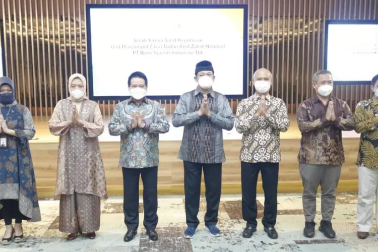 Peresmian UPZ Bank Syariah Mandiri (BSM) di Jakarta, Kamis (20/5/2021).