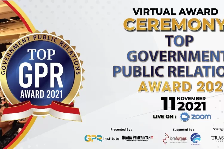 GPR Award 2021 akan diberikan kepada Humas Pemerintah