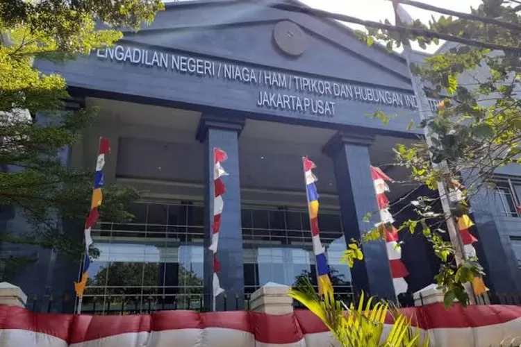 Kantor Pengadilan Negeri/Niaga Tipikor Jakarta.