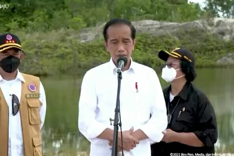 Presiden Jokowi di Sintang, Kalbar. (YouTube)
