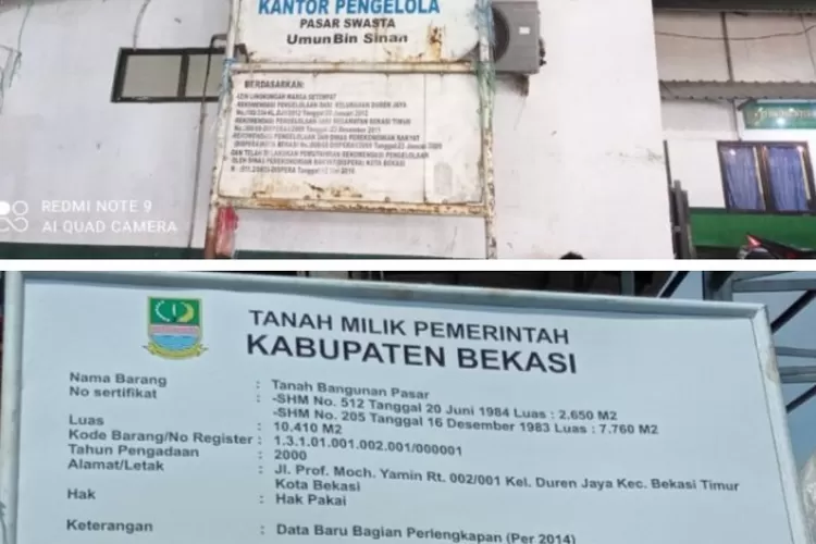 PT. Bintang Inter Nusantara Pertanyakan Dasar Kepemilikan Aset Pemkab Bekasi. (FOTO: Dok/Suarakarya.id).
