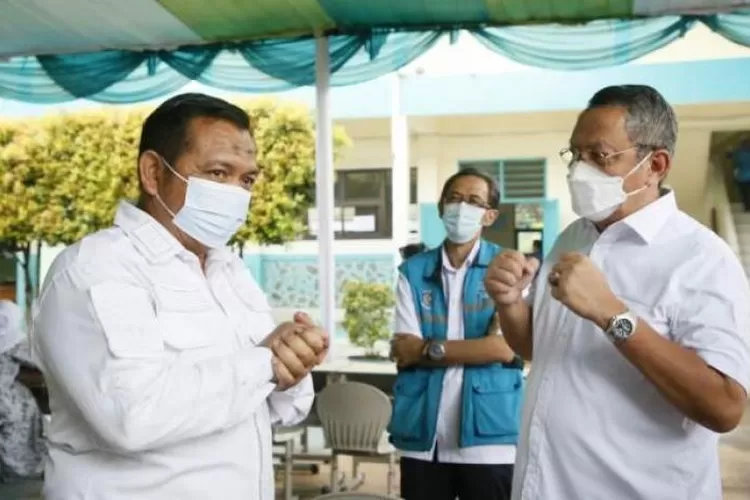 Wali Kota Tangerang Selatan, Benyamin Davnie, menjelaskan vaksinasi untuk peserta di bawah 18 tahun mulai dibuka 