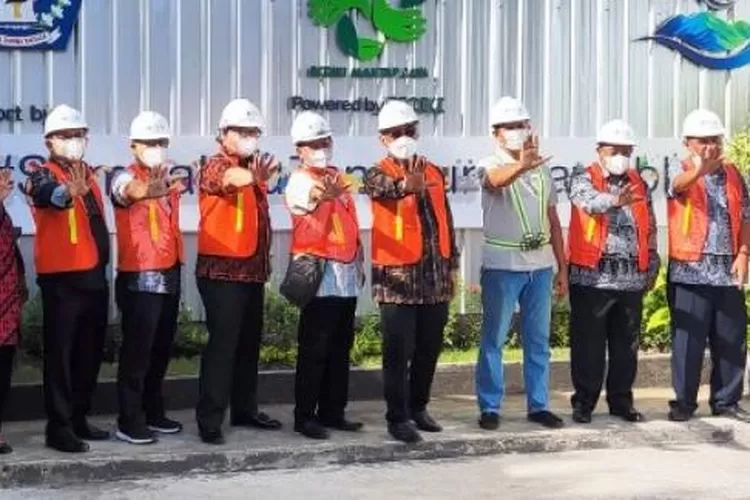 TPA Bagendung, Kota Cilegon, siap memproduksi briket batu bara. Produksi dilakukan atas kerjasama Pemkot Cilegon dengan PT Indonesia Power. (Foto istimewa)