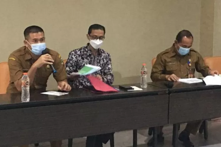Diskusi bertajuk Ekosistem Wirausaha Muda Provinsi Banten di Hotel Lynn, Jl. Maulana Yusuf No.11A, Cimuncang, Kota Serang, Banten. (Senin, 1/11/2021). 