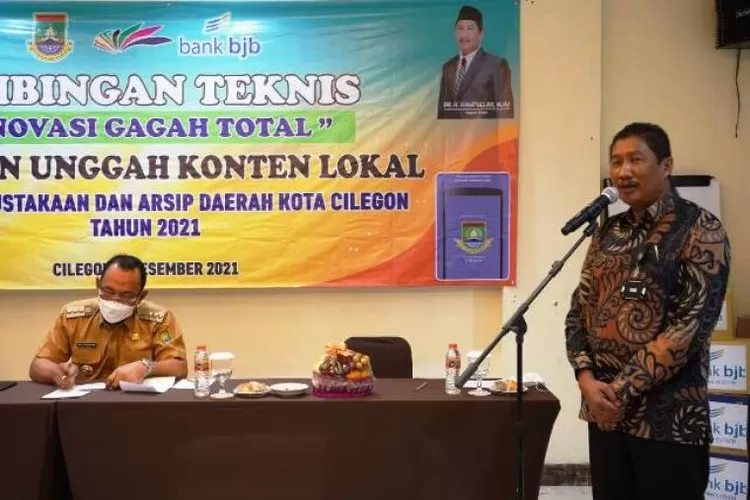 Kepala Dinas Perpustakaan dan Arsip Daerah (DPAD) Kota Cilegon, Ismatullah. (Foto : Firasat/Topmedia)