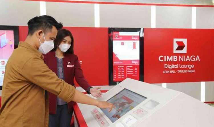 PT Bank CIMB Niaga Tbk memperluas jaringan di awal tahun dengan mengoperasikan Digital Lounge ke-38 di AEON Mall Tanjung Barat, Jakarta Selatan.