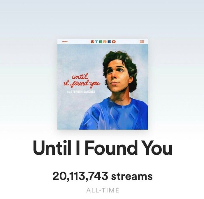 Lagu Until I Found You dinyanyikan oleh Stephen Sanchez viral di TikTok. (Instagram.com/@stephensanchezofficial)