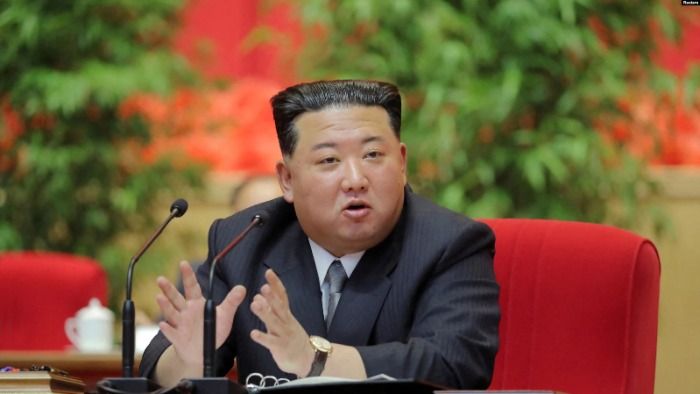 Tak Main-Main, Kim Jong Un Tegaskan Korea Utara Siap Perang Nuklir dengan Amerika Serikat. (sl/Ist/KCNA via Reuters)