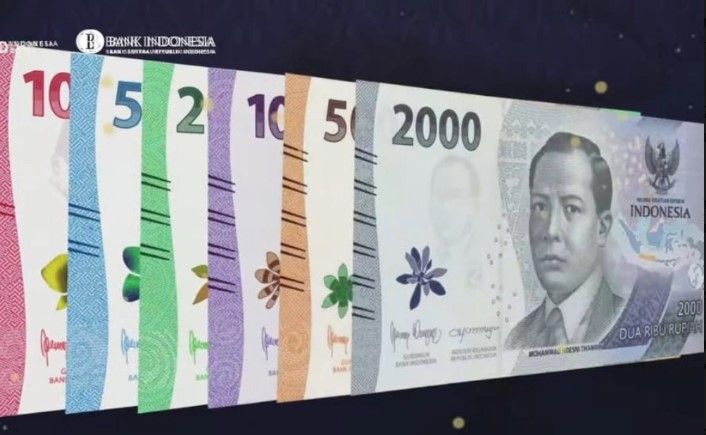 GUBERNUR Bank Indonesia (BI) Perry Warjiyo mengumumkan pada  alasan pihaknya mengeluarkan tujuh pecahan uang kertas tahun 2022 (TE).