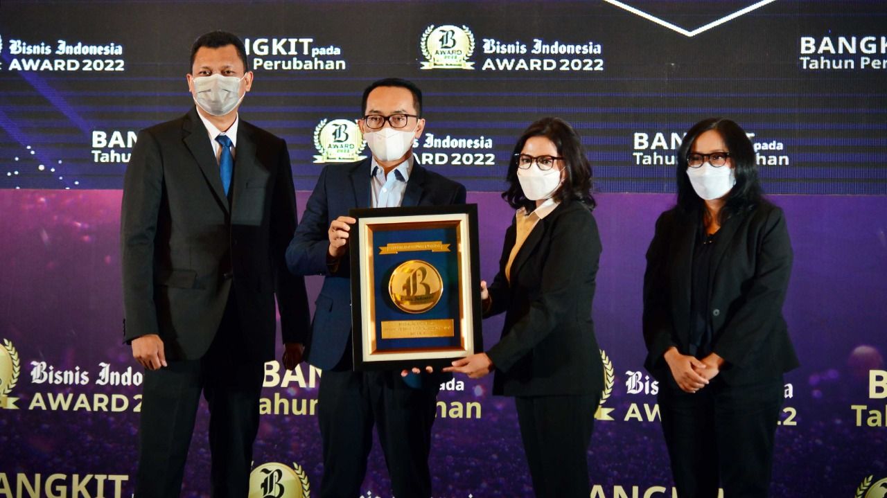 Bank bjb meraih dua penghargaan yaitu Innovative Bank in Digital Acceleration dan penghargaan Kategori Bank Pembangunan Daerah (BPD) Wilayah Jawa-Bali dalam acara Bisnis Indonesia Award (BIA) 2022.