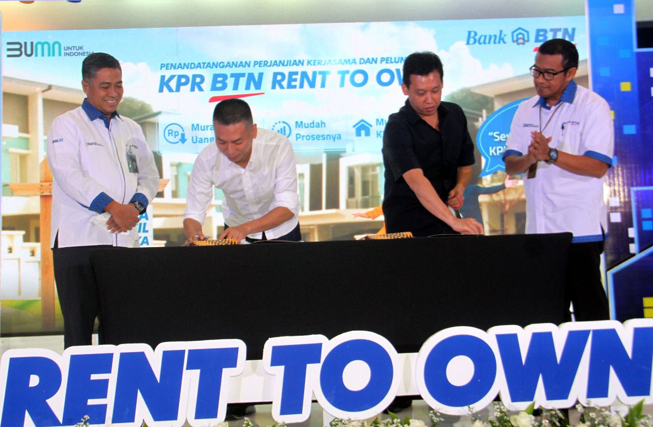 Menjawab kebutuhan masyarakat khususnya generasi Millenial maupun generasi Z, PT Bank Tabungan Negara (Persero) Tbk meluncurkan program KPR BTN Rent To Own.