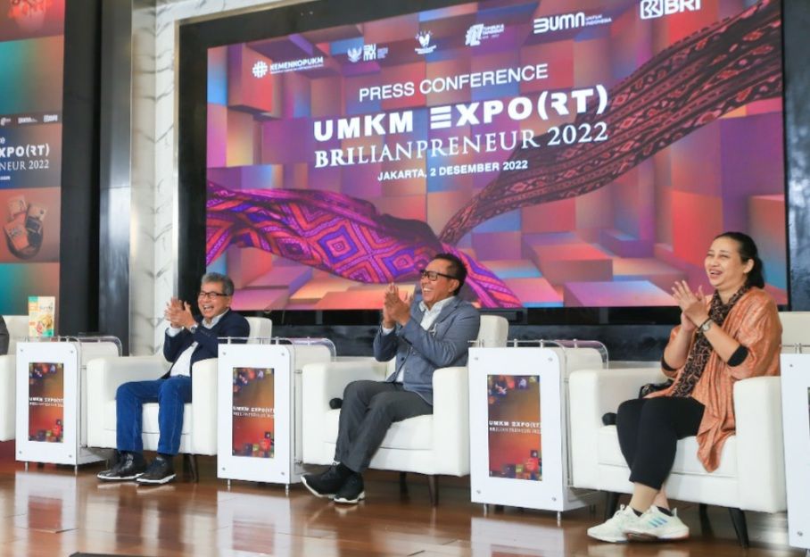 PT Bank Rakyat Indonesia (Persero) Tbk (BRI) memperkuat komitmen membawa UMKM Indonesia go global melalui UMKM Expo(rt) BRILianpreneur 2022 yang berlangsung pada 1-31 Desember 2022.
