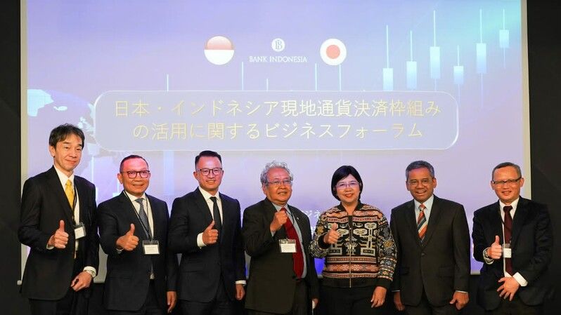 Bank Indonesia (BI) Kantor Perwakilan Tokyo bekerja sama dengan BNI Tokyo mengadakan acara Business Forum on The Utilization of The Japan - Indonesia Local Currency Settlement Framework (LCSF) 2022 yang diselenggarakan di Tokyo, Jepang pada Jumat (2/12).