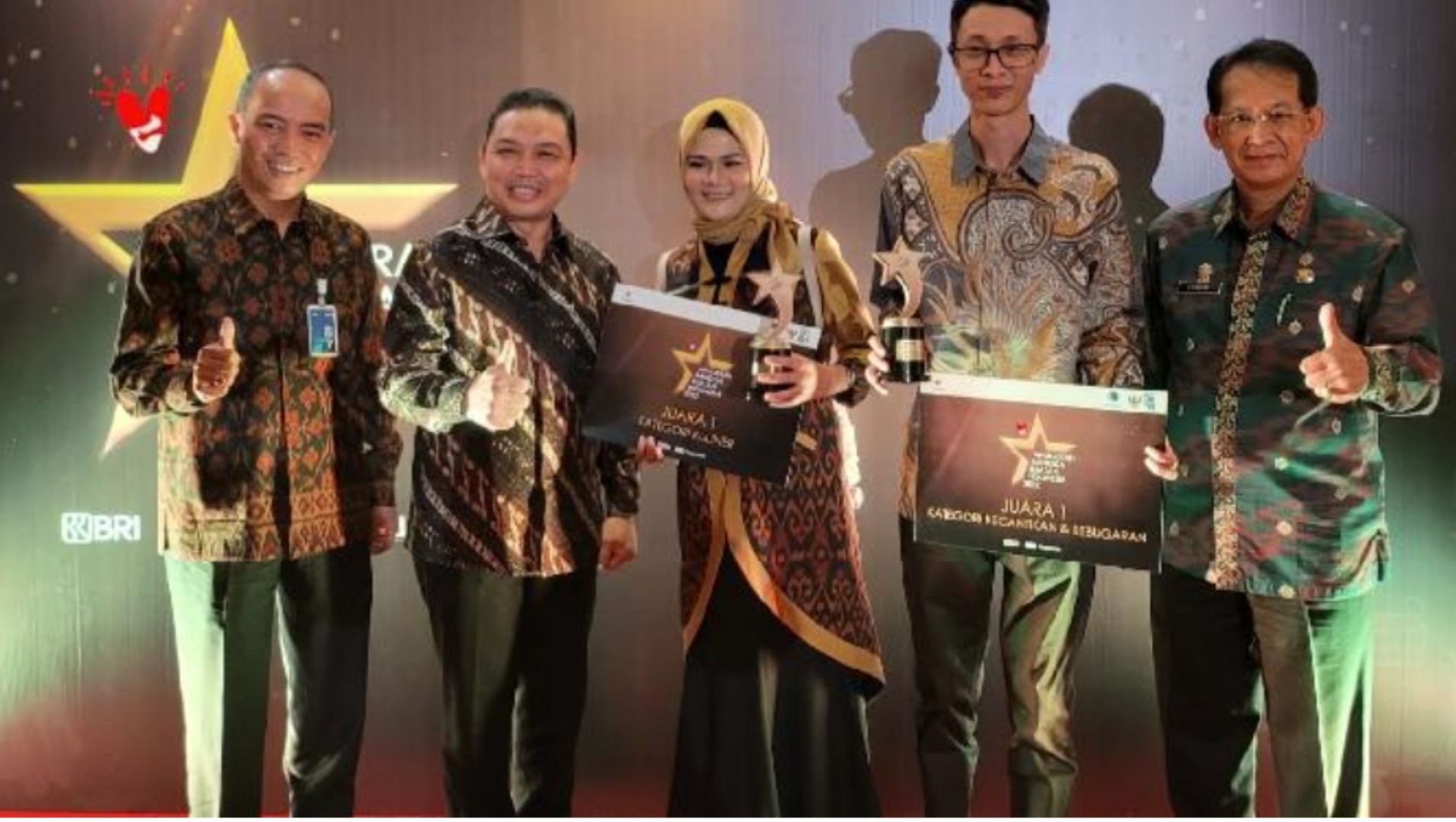 Dua UMKM binaan PT Bank Negara Indonesia (Persero) Tbk (BNI) masing-masing Arcia Oil dan 101 Coffee House meraih penghargaan Anugerah Bangga Buatan Indonesia (ABBI) 2022.