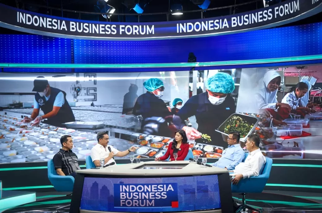 Menteri Usaha Mikro, Kecil, dan Menengah (UMKM) Maman Abdurrahman dalam acara Indonesia Business Forum.