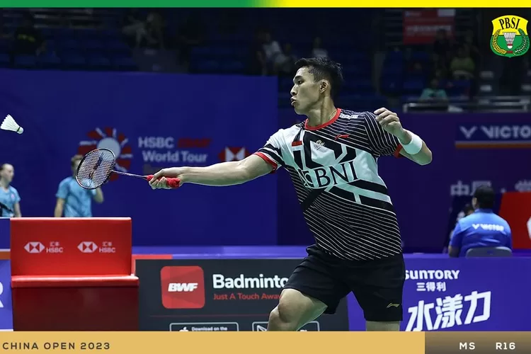 Jonatan Lolos dari Babak 16 Besar China Open 2023: Lawan Teman Senegaranya di Perempat Final (Instagram @ina.badminton)