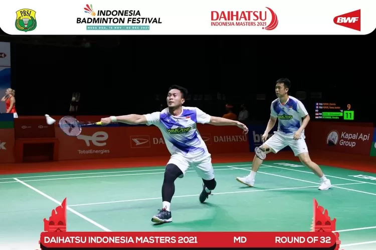 Wakil Indonesia maju ke babak 16 besar, dan ini hasil pertandingan di babak 32 besar Daihatsu Indonesia Masters 2021 (Instagram/@badminton.ina)