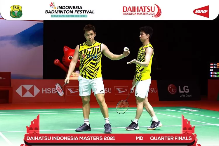 Hanya 1 Wakil Indonesia yang Lolos pada Pertandingan Perempat Final Daihatsu Indonesia Master 2021 (Instagram/@badminton.ina)