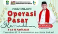 Kota Bekasi Gelar Operasi Pasar Ramadhan, Catat Waktu dan Lokasinya