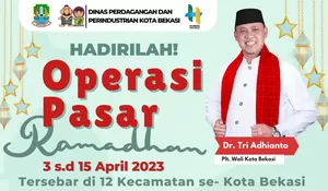 Kota Bekasi Gelar Operasi Pasar Ramadhan, Catat Waktu dan Lokasinya