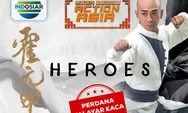Jadwal Indosiar Rabu 18 Oktober 2023: Mega Series Action Asia Heroes, Magic 5, Pintu Berkah, Kisah Nyata