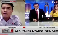 Heboh! Ditanya Apa Alasan Nyaleg di 2 Partai, Aldi Taher: Saya Juga Bingung