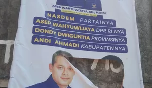 Puluhan Baliho Bacaleg NasDem Dapil 5 Kabupaten Bogor Dirusak OTK, Lihat Videonya!