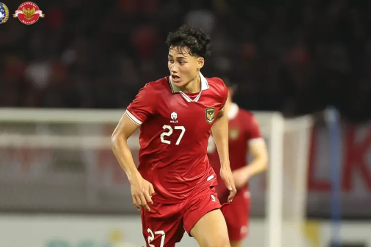 Permainan Rafael Struick di debut pada laga Indonesia vs Palestina menyihir netizen (Instagram @pssi)