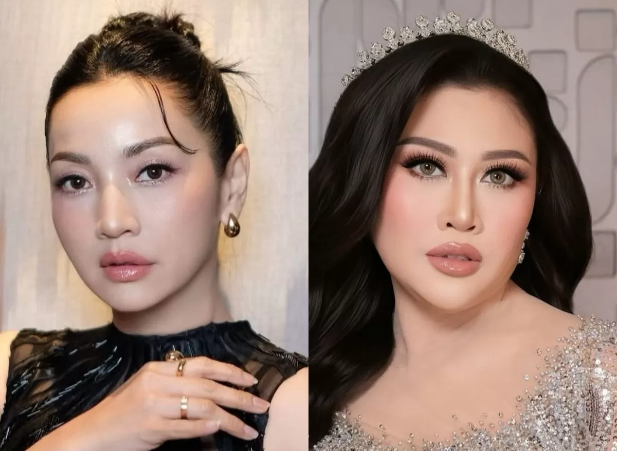 Begini ungkapan khusus Hesty Purwadinata kepada Rully Anggi alias Ezel yang kembali ramai disorot usai Boiyen menggugat cerai sang suami.  (Instagram.com/@boiyenpesek, @hestipurwadinata.)