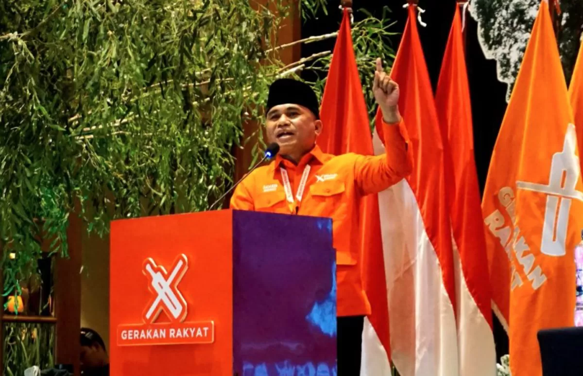 Ketua Umum Partai Gerakan Rakyat, Sahrin Hamid. (Dok. Humas DPP Partai Gerakan Rakyat)