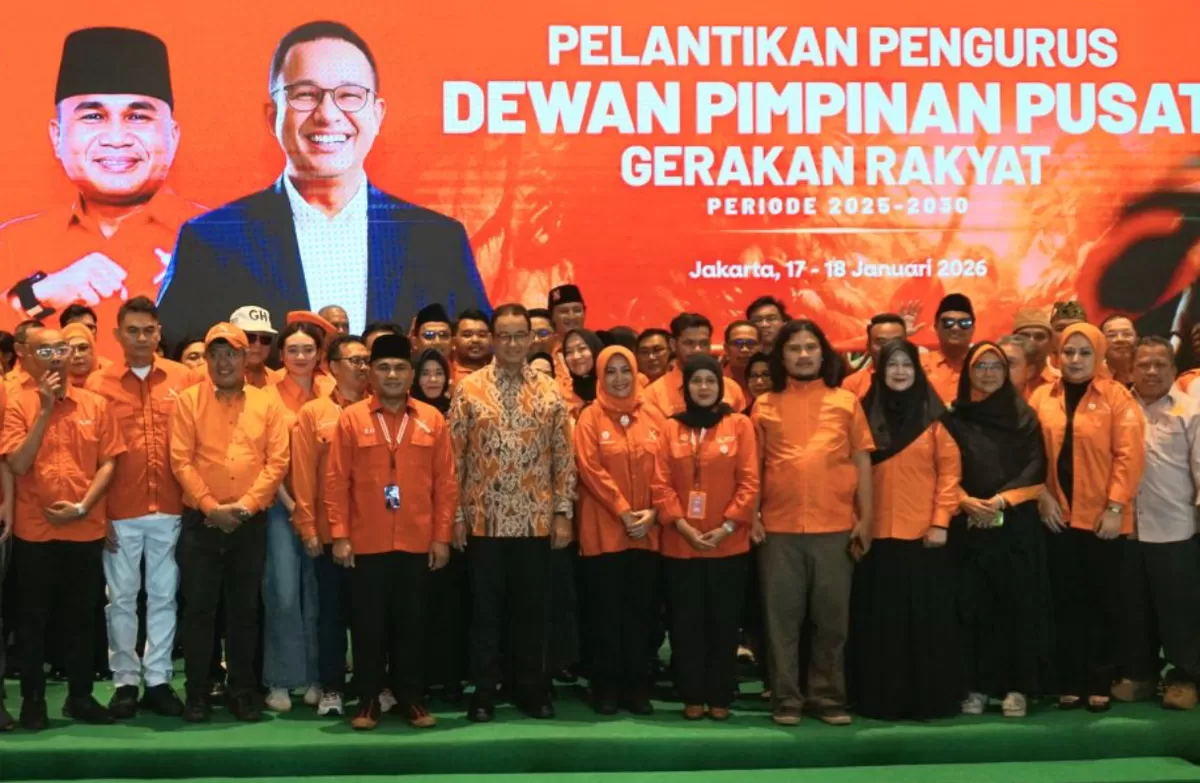 Rakernas I Gerakan Rakyat di Hotel Aryaduta Menteng, Jakpus, Sabtu (17/1/2026). (Dok. Humas DPP GR)