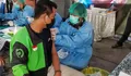 Ribuan Mitra Driver Ojol di Yogya Ikuti Vaksinasi Covid-19