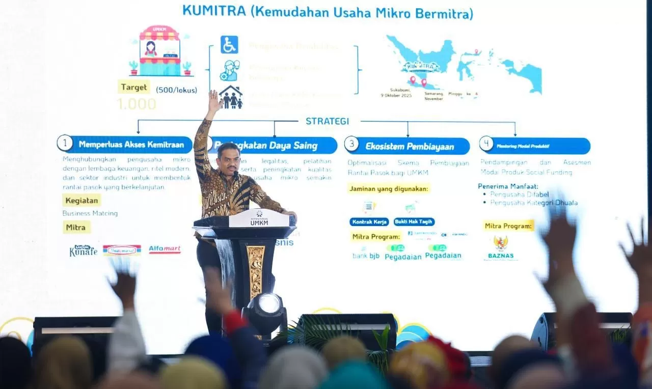Menteri UMKM Maman Abdurrahman menyatakan, Kumitra merupakan langkah strategis untuk memperluas peluang usaha.