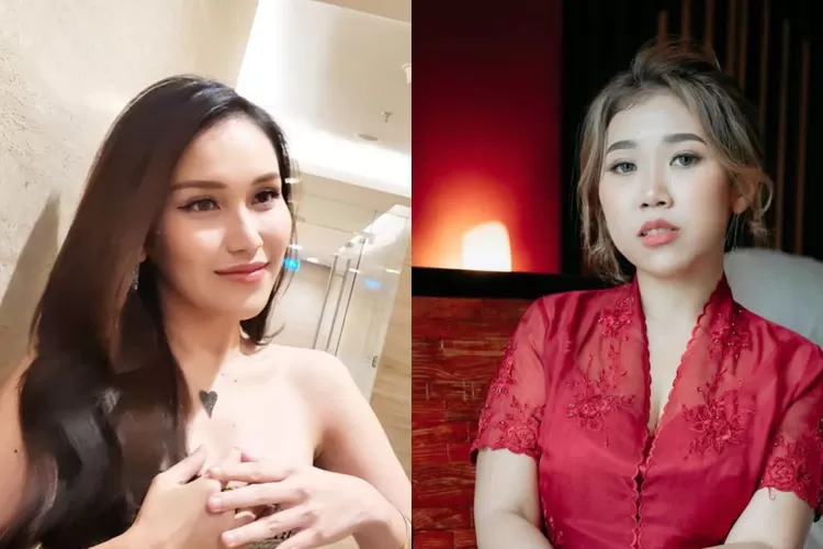 Ayu Ting Ting minta Kiky saputri perkenalkan dirinya dengan pria Korea. (Kolase Instagram Ayu Ting Ting dan Kiky Saputri)