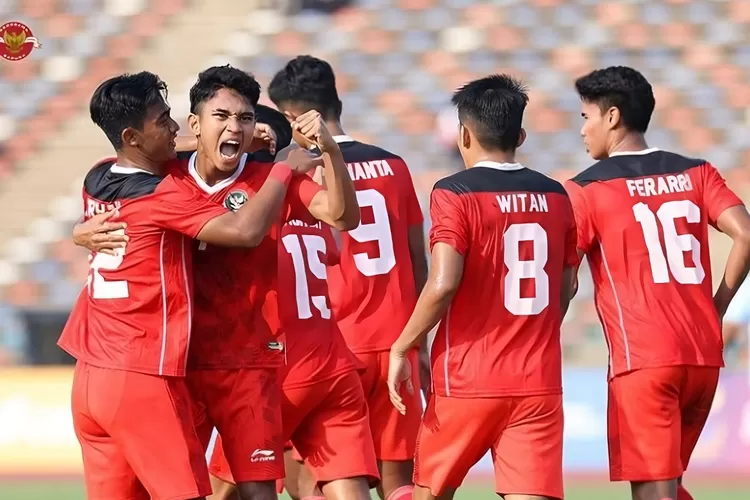 Timnas Indonesia saat menang menghadapi Myanmar di Sea Games 2023. (Instagram.com / @pssi.)