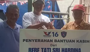 Rere Tati Sri Hardina Beri Bantuan Pembangunan Musala dan Pos Kamling di Rangkapanjaya Depok, Ini Maksudnya
