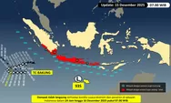 BMKG Peringatkan Cuaca Ekstrem 15–18 Desember 2025, Dipicu Siklon Bakung dan Bibit Siklon 93S