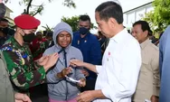 Antusiasnya Warga saat Bertemu Jokowi: Minta Tanda Tangan sampai Menitikan Air Mata di Pasar Langgur