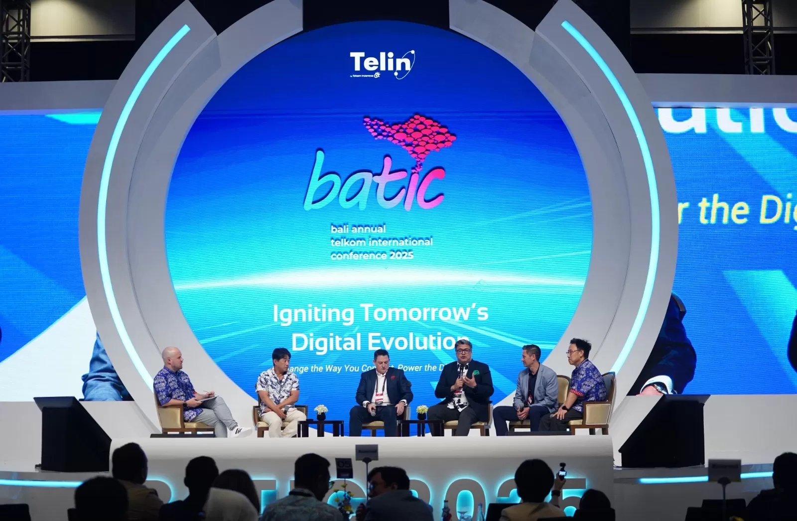 Para Speakers Hari Kedua BATIC 2025 yang berlangsung di Mangupura Hall, Bali International Convention Center (BICC), The Westin Resort, Nusa Dua pada Kamis (28/8).